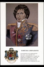 Portrait of Marshal Bernadotte.