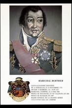 Portrait du maréchal Berthier.