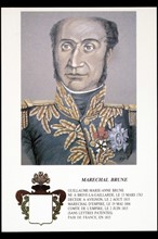 Portrait du maréchal Brune.