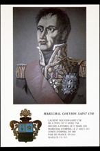 Portrait of Marshal Gouvion Saint-Cyr.