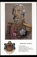 Portrait of Marshal Massena.