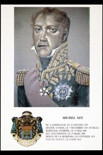Portrait du maréchal Ney.