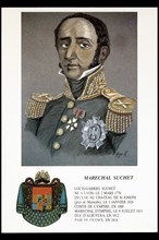 Portrait du maréchal Suchet.