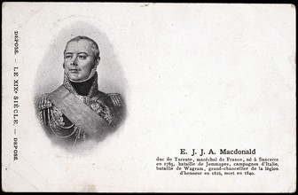 Portrait of Marshal Mac Donald.