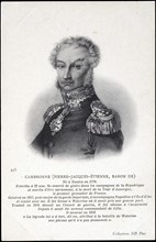 Portrait of the Baron of Cambronne.