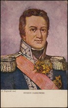 Portrait du général polonais Henryk Dabrowski.