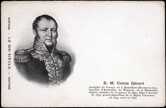 Portrait of Marshal Gérard.