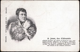 Portrait du général A.Junot, duc d'Abrantés.