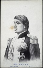 Portrait de l'amiral Horatio Nelson.