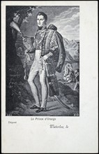 Portrait du prince d'Orange (Pays-Bas).