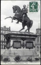 Statue de Napoléon 1er à Rouen.