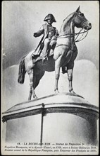 Statue de Napoléon 1er à La Roche-sur-Yon.