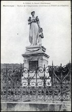 Statue of Empress Joséphine in Fort-de-France.