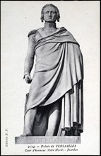 Statue of Marshal Jourdan in Versailles.