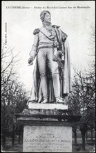 Statue of Marshal Lannes in Lectoure (Gers).