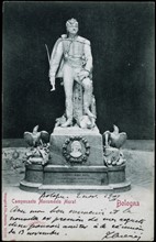 Statue du maréchal Murat à Bologne.