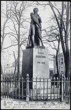 Statue of General Daumesnil in Vincennes.