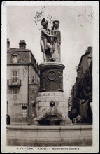 Monument dédié au général Desaix à Riom (Puy-de-Dôme).