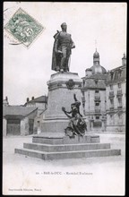 Statue de du maréchal Exelmans à Bar-le-Duc.