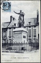 Statue du général Foy à Ham.