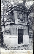 Tomb of General Gourgaud at the Père-Lachaise cemetery.