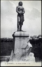 Statue of Generall Lazare Hoche in Quiberon.
