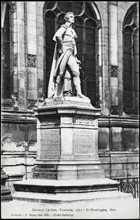 Statue of General Leclerc in Pontoise.
