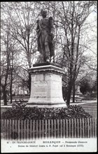 Statue du général Pajol à Besançon (Franche Comté).