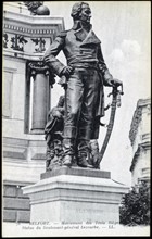 Statue du lietenant-général Lecourbe à Belfort.