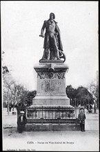 Statue du vice-amiral de Brueys.