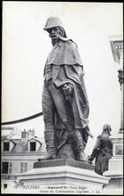 Statue du commandant Legrand à Belfort.