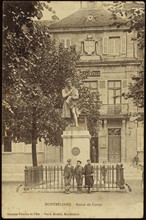 Statue of Jean Léopold Frédéric Cuvier in Montbéliard.