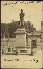 Statue of Mathieu de Dombasle in Nancy.