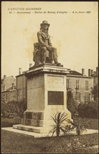 Statue of Count François-Antoine Boissy d'Anglas in Annonay (Ardèche).