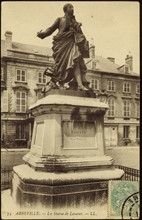 Statue of Jean-François Lesueur in Abbeville.