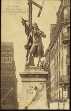 Statue de Claude Chappe, boulevard Saint-Germain à Paris.
Physicien français.