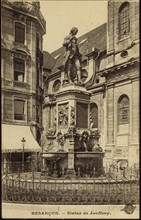 Statue de François Jouffroy à Besançon.