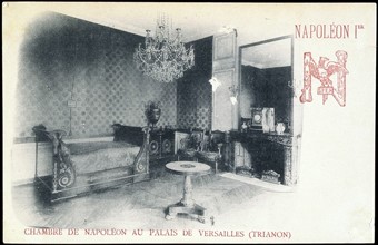Versailles:  Grand Trianon.
The bedroom of Napoleon I.