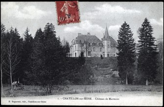 The Château de Marmont in Châtillon-sur-Seine.