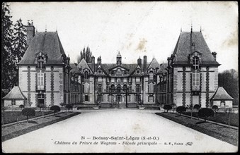 Palace of the Prince de Wagram in Boissy-Saint-Léger (Seine-et-Oise).