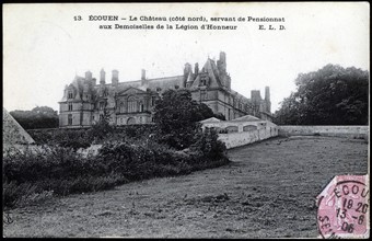 The Château d'Ecouen, a boarding school for young women with family members in the Legion of Honour.