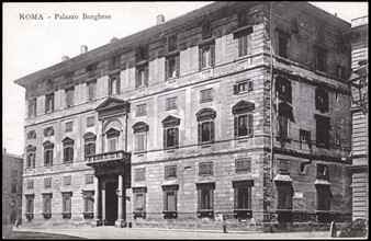Le palais Borghèse à Rome.