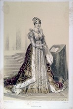 L' Impératrice Joséphine. 1763-1814. En tenue de sacre.