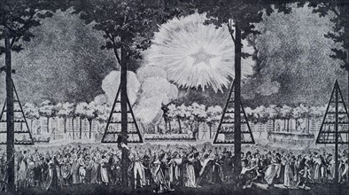 Fête nationale à Paris en 1801
