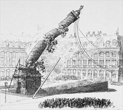 Paris, Demolition of colonne Vendôme