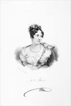 Anne Françoise Boutet (1779-1847), dite Mademoiselle Mars.