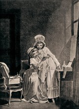 Engraving by Boilly (second set), Typical scene