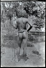 Bava warrior, Madagascar, 1909