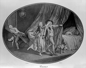 Engraving by Leroy, "Coucou"