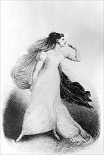 Harriett Smithson dans "Ophélia"